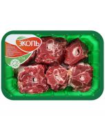 Chilled lamb neck on the bone in a gas-filled package