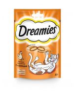 Treat for cats DREAMIES pads with chicken 30 grams