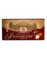 BABAEVSKY chocolate with hazelnuts, 100g