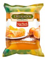 DELICADOS Nachos corn chips with onion pieces and sea salt, 150 g