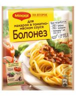 MAGGI seasoning for the second pasta in tomato-meat sauce Bolognese, 30g