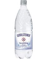 Mineral water GEROLSTEINER carbonated, 1l