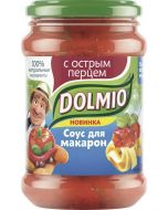 DOLMIO Sauce For macaroni with hot pepper, 350 g