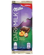 Milk chocolate MILKA Dark milk Apricot-nut, 85 g