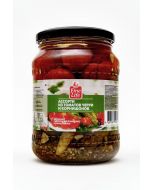 Assorted vegetables FINE LIFE gherkins / cherry, 680 gr