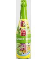 FINE LIFE Apple-Kiwi juice drink, 0.75 L
