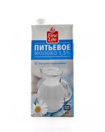 FINE LIFE sterilized milk 1.5%, 950 g