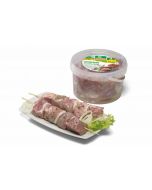 Shashlik from the neck