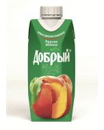 Nectar GOOD Peach - apple, 0.33 l