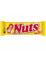 NUTS chocolate bar with nuts, 50g