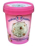 Ice cream sundae BASKIN ROBBINS Almond and Pistachio bucket, 600 g