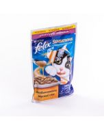 FELIX Sensations cat food with duck and carrot sauce, 85g