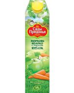 Juice with pulp GARDEN PRIDONYA carrot-apple, 1 l