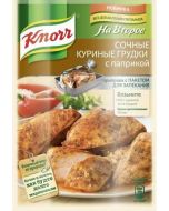 Seasoning For the second: Juicy chicken breasts with KNORR paprika, 24 g