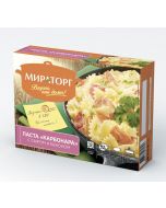 Pasta MIRATORG Carbonara with cheese and bacon, 350g