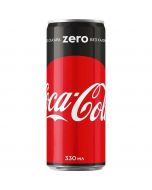 COCA-COLA Zero carbonated drink, 0.33l