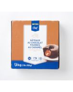 Fondant METRO CHEF with salted caramel, 110 g * 18 pcs.