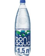 Drinking water BONAQUA carbonated, table, 1.5 l