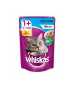 Wet food for cats WHISKAS jelly with salmon 85 grams