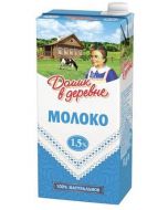 UHT milk DOMIK V VILLE, 1.5% 950 g