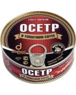 Sturgeon ECO FOOD in tomato sauce, 240g