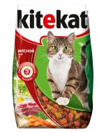 Dry food for cats KITEKAT with appetizing veal 15kg