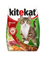 Dry food for cats KITEKAT meat feast 350 grams