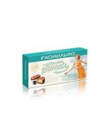 Candy KOMILFO almonds and cream-caramel chocolate, 116g