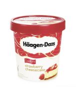 Ice cream HAAGEN-DAZS Strawberry Cheesecake bucket, 430g