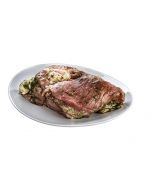 Chilled pork neck in marinade in MIRATORG package