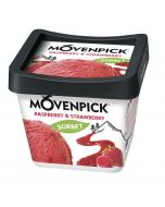 Ice cream sorbet MOVENPICK Raspberry-Strawberry container, 900ml