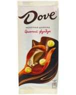 Milk chocolate with whole hazelnuts DOVE 90 g
