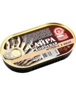 Saury TASTY CANNED FOOD smoked in oil, 175 g