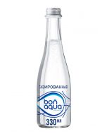 Mineral drinking water BONAQUA carbonated, table, 0.33 l