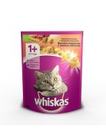 Dry food for cats WHISKAS Delicious pads with a delicate pate, Appetizing assortment with beef and rabbit 800 grams