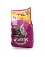Dry food for cats WHISKAS Delicious pads with delicate pate, Appetizing assortment with chicken and turkey 1.9 kg