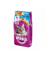Dry food for cats WHISKAS Delicious pads with a delicate pate, Appetizing lunch with salmon 1.9 kg