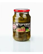 Pickled cucumbers Self-assembled tablecloth, 950 ml