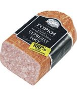 Cooked smoked cervelat CLOSE SLIDES GOST, 500g