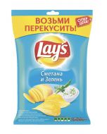 Chips LAY`S Sour cream and greens, 40g