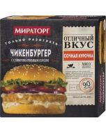 Chickenburger MIRATORG with creamy mushroom sauce, 150 g