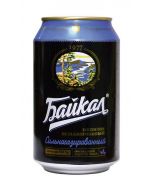Carbonated drink DRINKS FROM CHERNOGOLOVKA Baikal 1977 in an iron can, 0.33 l