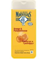Shower gel LE PETIT MARSEILLAIS orange and grapefruit, 650ml