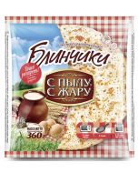 Pancakes WITH DUST WITH HEAT without filling, quick-frozen, 360 g