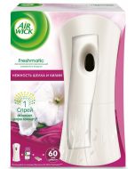 Air freshener aerosol automatic AIRWICK Life Scents Tenderness of silk and lily, 250ml