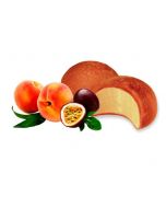 Ice cream Moggi ICEUMI Mochi Peach and passionfruit in a package, 8x35g