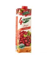Fruit drink 4 SEASONS Cranberry, 1 l
