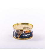 Smoked mussels in oil CAPTAIN OF FLAVORS, 185 g