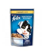 FELIX cat food with chicken, 85g