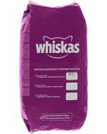 Dry food for cats Whiskas Delicious pads with delicate pate, Appetizing assorted beef and rabbit 5 kg